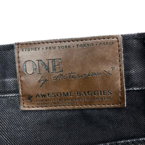 ONETEASPOON Awesome Baggies Low Waist Medium Rise Relaxed Leg Tapered 24 - Picture 9 of 12